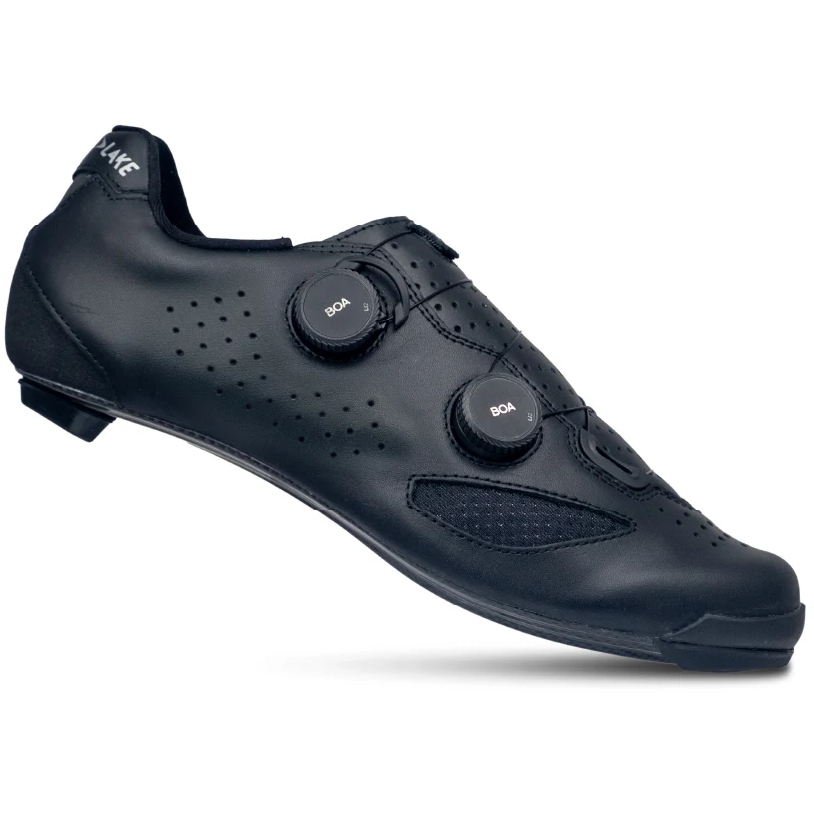 Lake CX239 Road Shoes Men - Wide - black/black