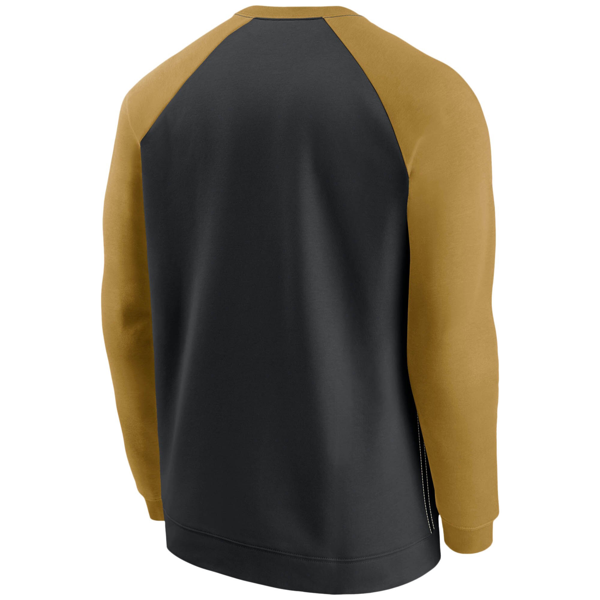 New Orleans Saints Raglan NFL Throwback Nike Crewneck Pullover