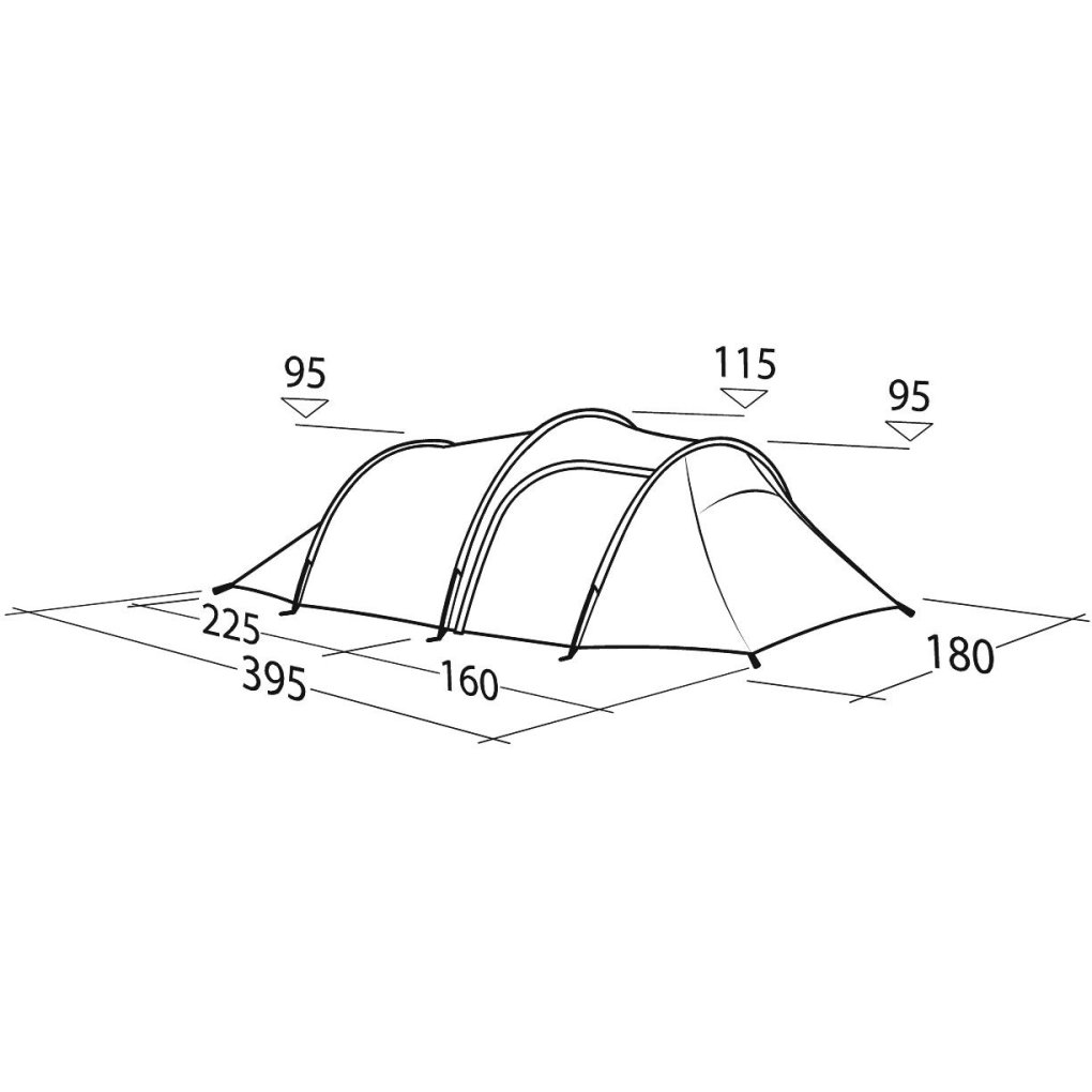Robens Voyager 3 Exp Tent - Green