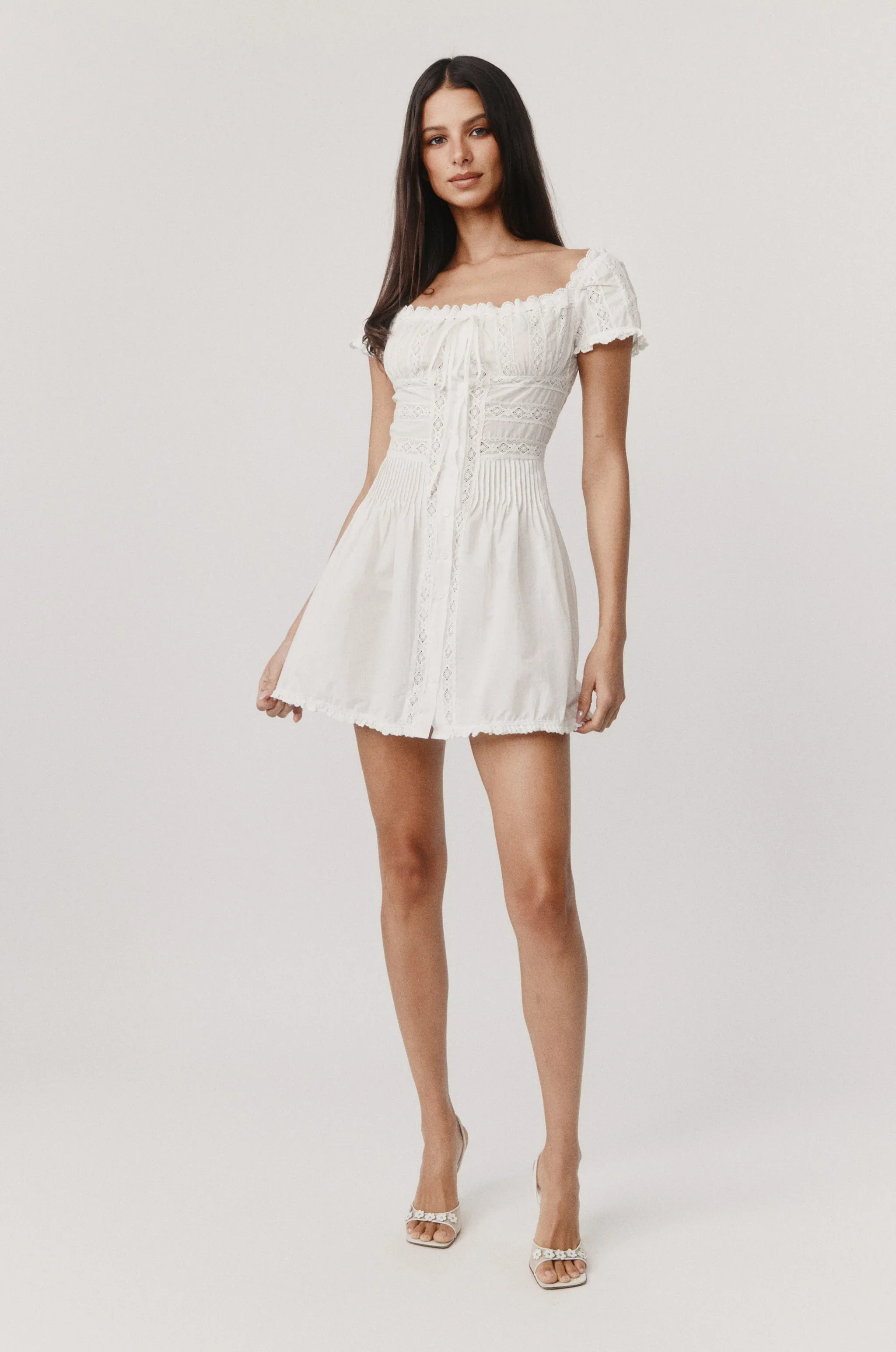 Aster Dress | White