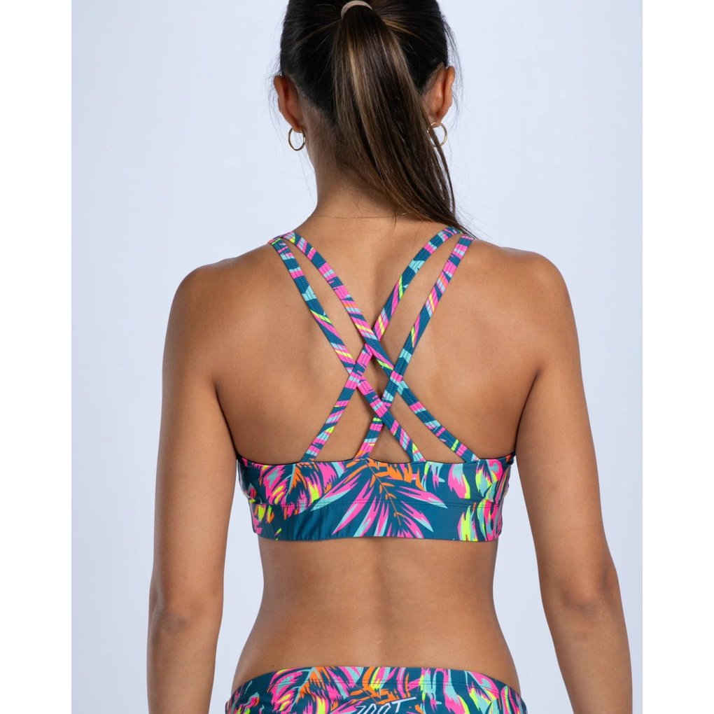 ZOOT LTD Swim Crossback Bikini Top Women - island original