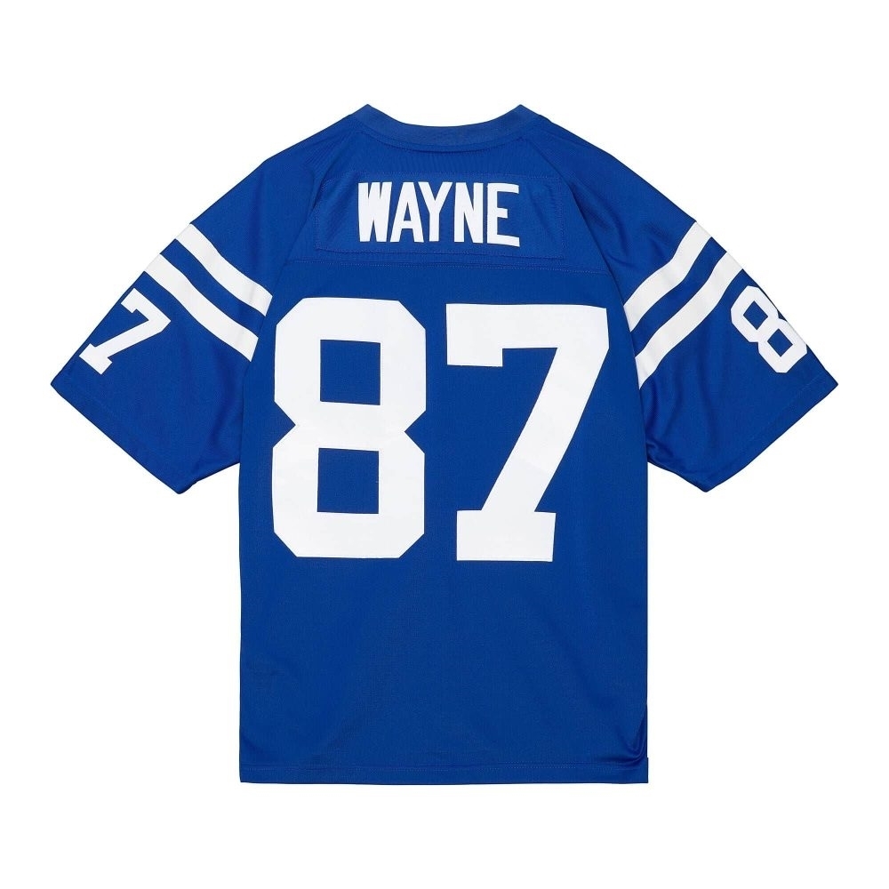 Reggie Wayne #87 Indianapolis Colts Legacy Throwback NFL Jersey Blue