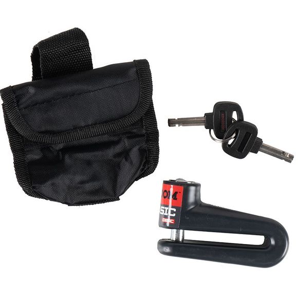 Kooroom Basic Disc Evo Anti-Theft Device With Universal Bag - GrayRef: KOR0016