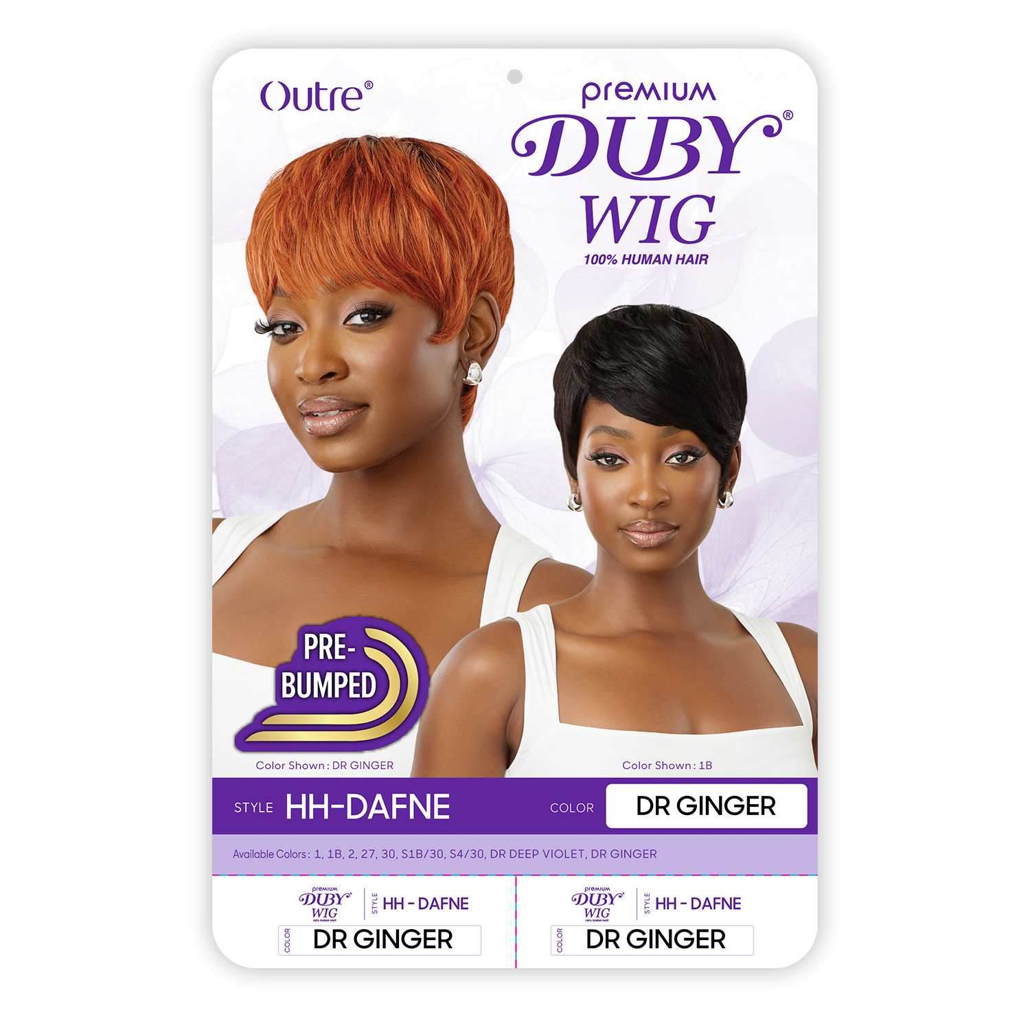 Outre Human Hair Premium Duby Wig Pre-Bumped HH-Dafne