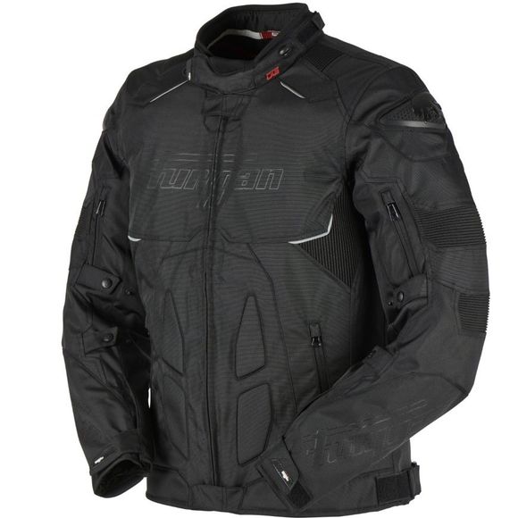 Motorcycle Jacket Furygan Titanium - Black Black - Black / BlackRef: FU1207