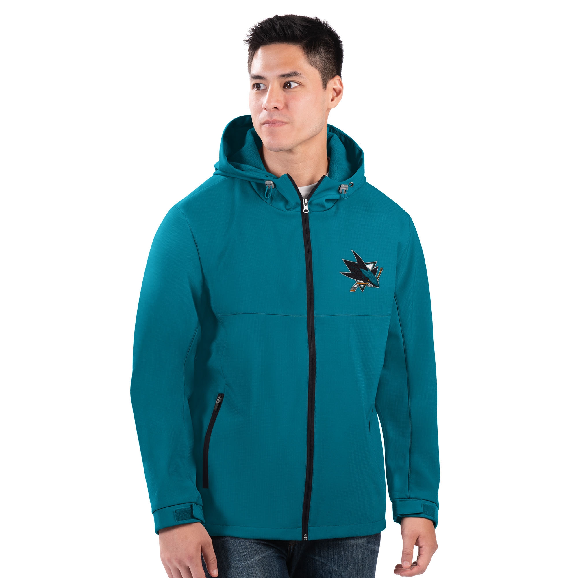 San Jose Sharks G-III Soft Shell NHL Jacke Teal
