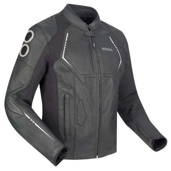 Blouson Moto Bering RADIAL - Noir / BlancRef : BR1612