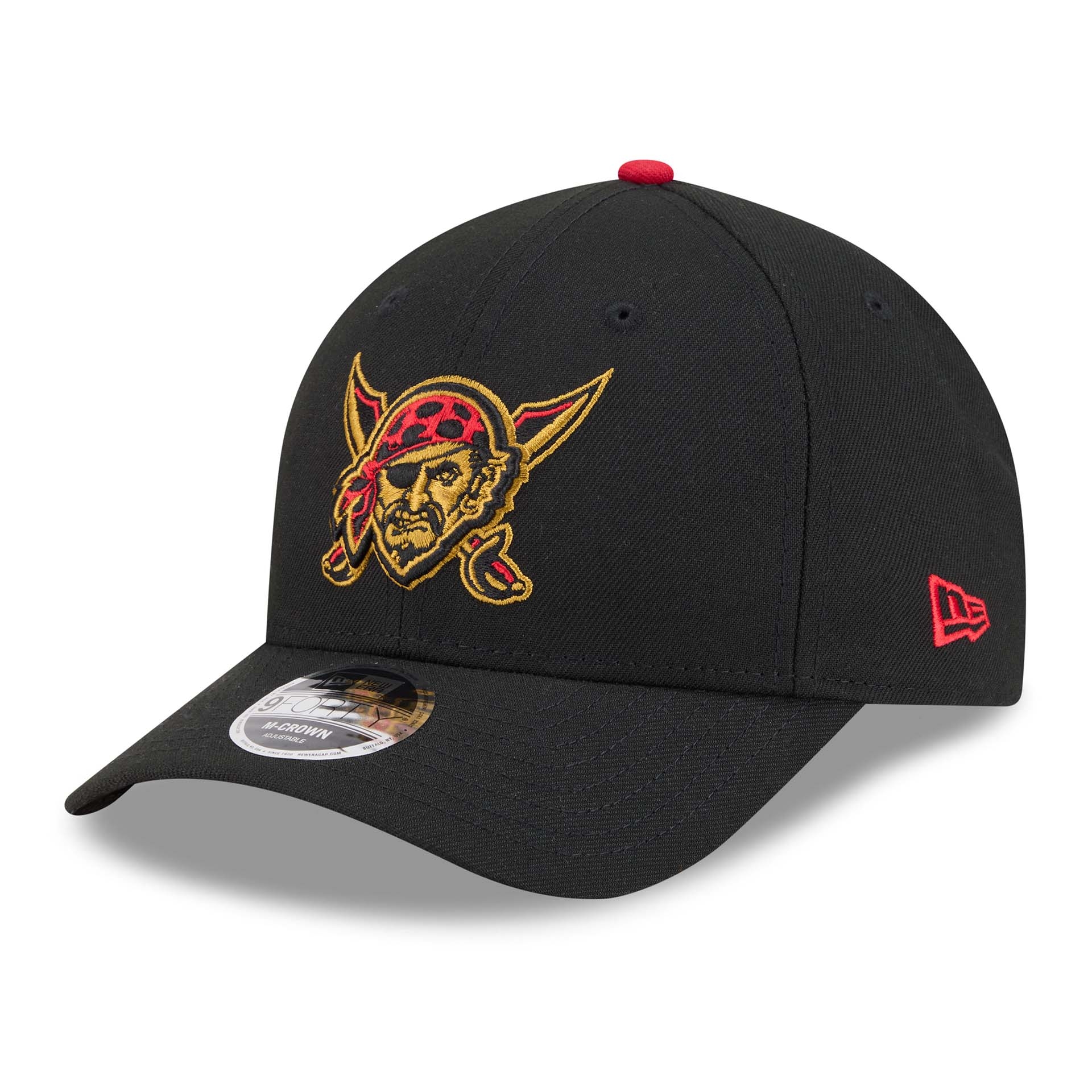 Pittsburgh Pirates MLB City Connect 9FORTY M-Crown Snapback Cap Alternate Black