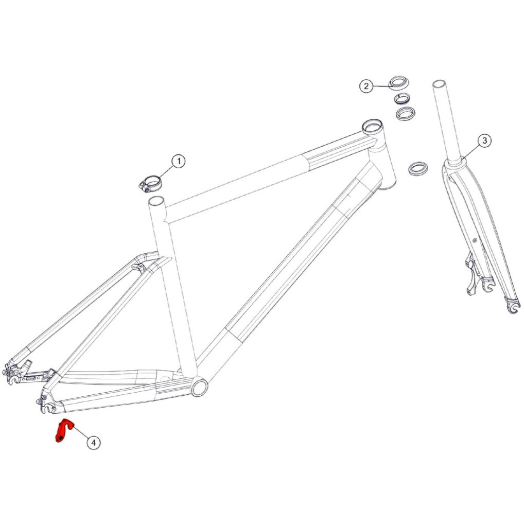 BMC Derailleur Hanger #60 - 301094