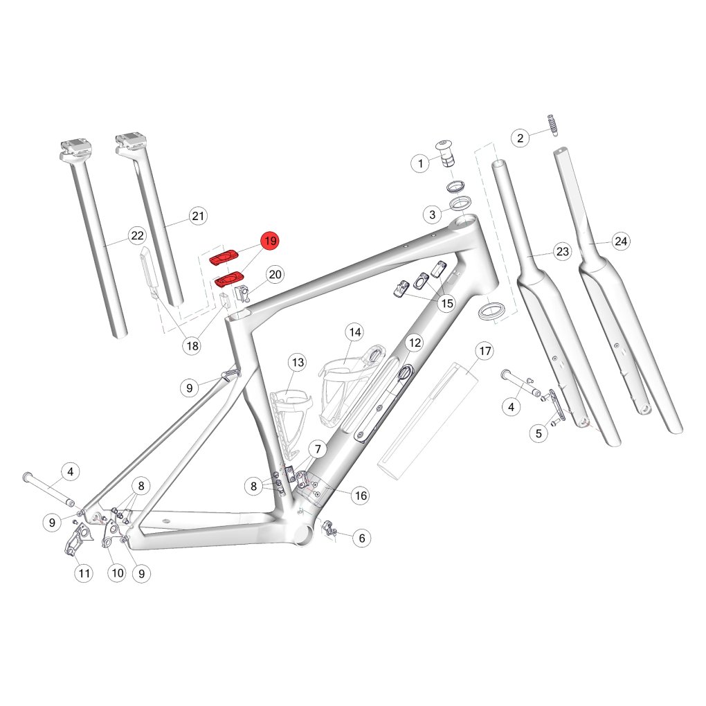 BMC Seat Tube Seal for Roadmachine (2024+) - 30006251