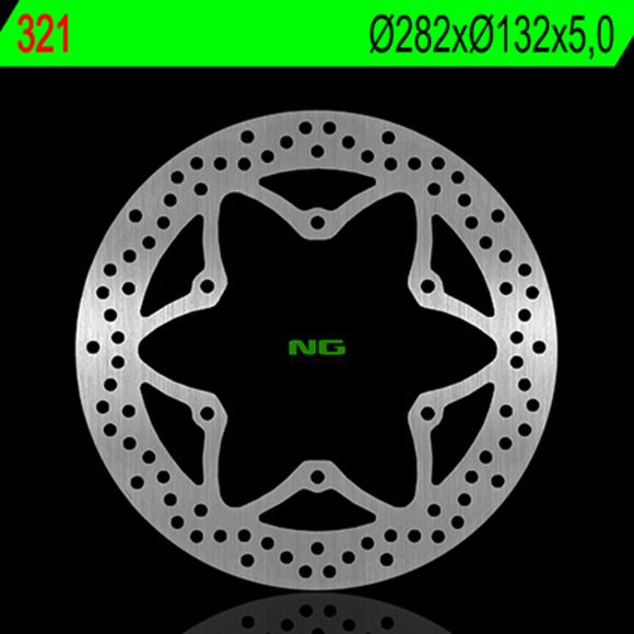 NG Round Fixed Brake DiscRef: NGD00127A / 1024043