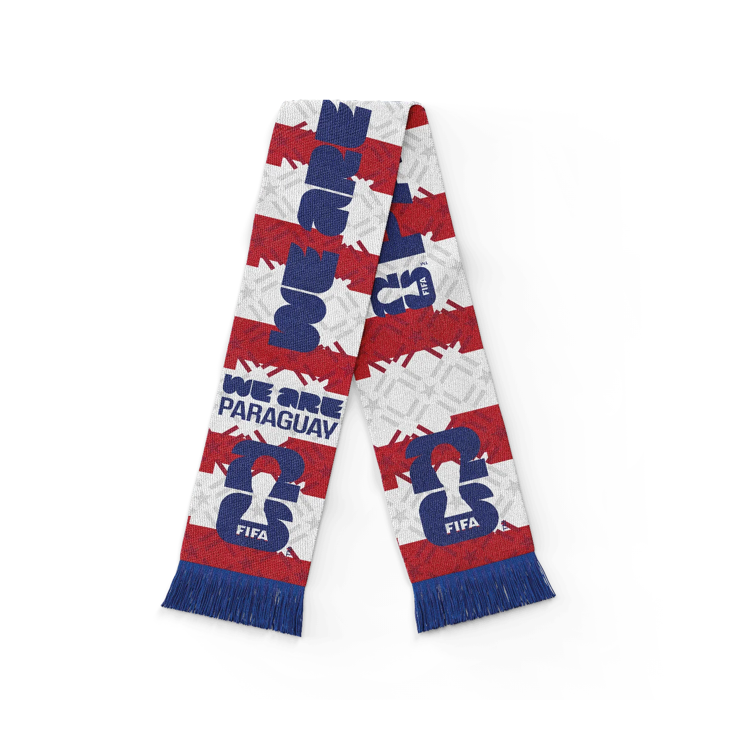 2026 Soccer Fan Collection 'We Are' Paraguay Scarf
