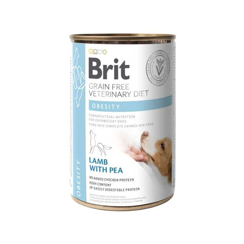 Brit Veterinary Diet Dog - Grain free - Obesity - Can - 6 x 400 g