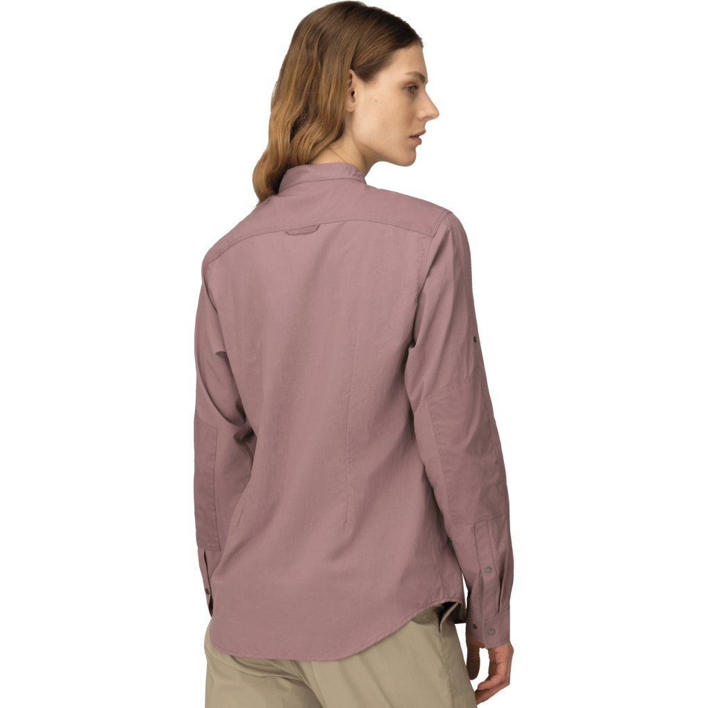 Norrona femund light Shirt Women - Grape Shake