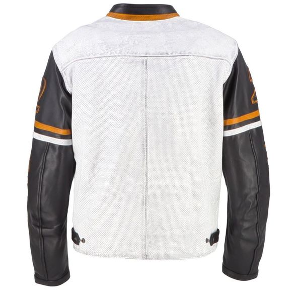 Helstons Von Dutch California Air Motorcycle Jacket - White / BlackRef: HS1381