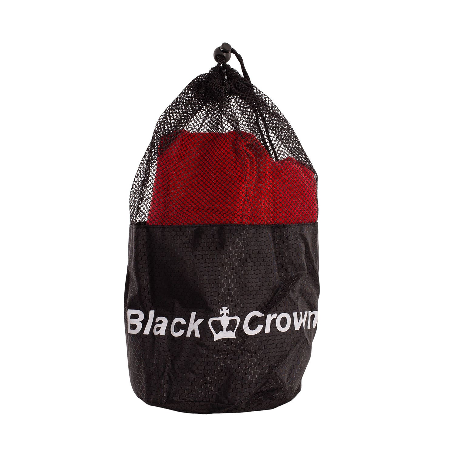 BLACK CROWN TOWEL SWEET RED
