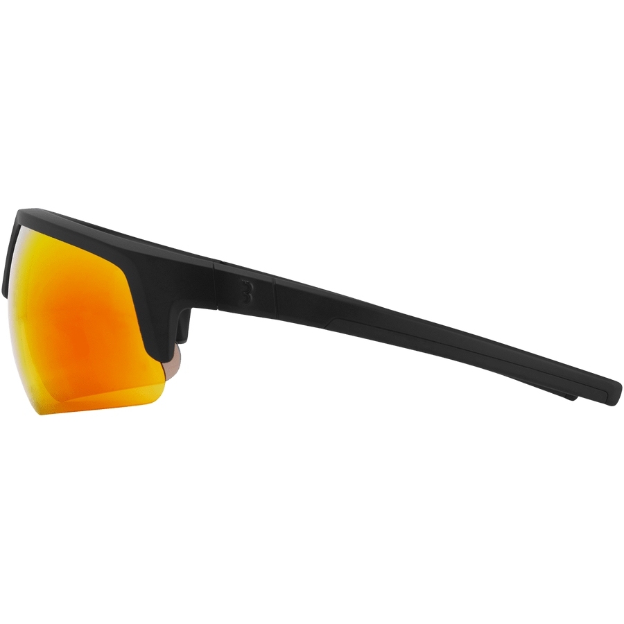BBB Cycling Comet BSG-75 Cycling Glasses - matt black | MLC orange/red flash mirror