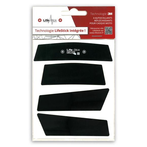 Lifestick Reflect Reflective Stickers - BlackRef: F6130003
