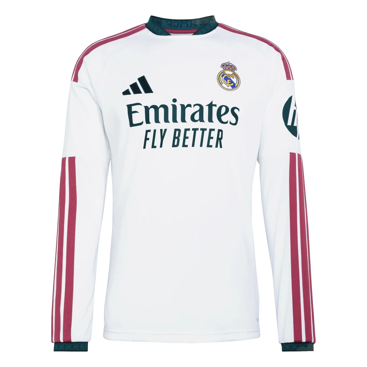 Mens Home Long Sleeve Shirt 26/27 White