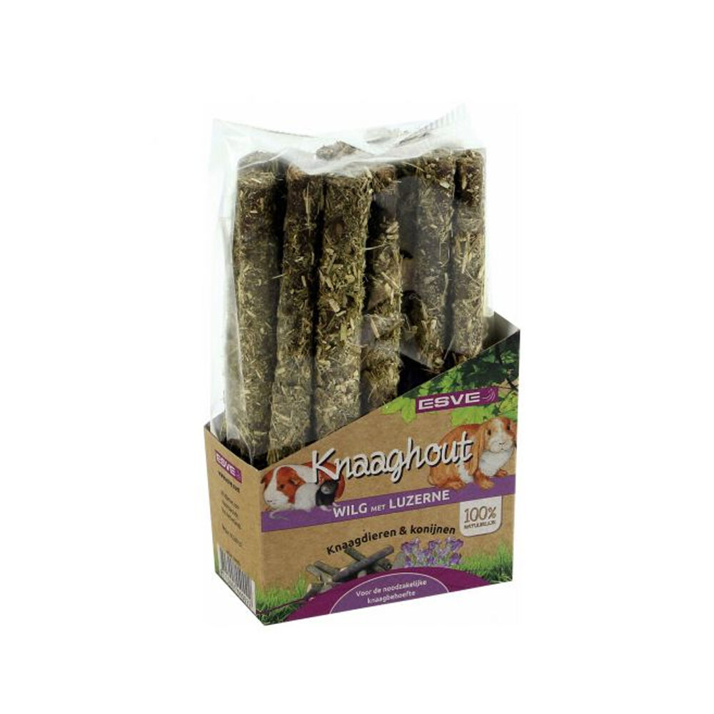 Esve Willow Chew Wood with Alfalfa - 100 g