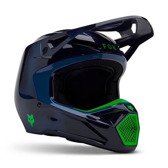 Casque cross Fox V1 TAUNT 2025 - BleuRef : FX5143