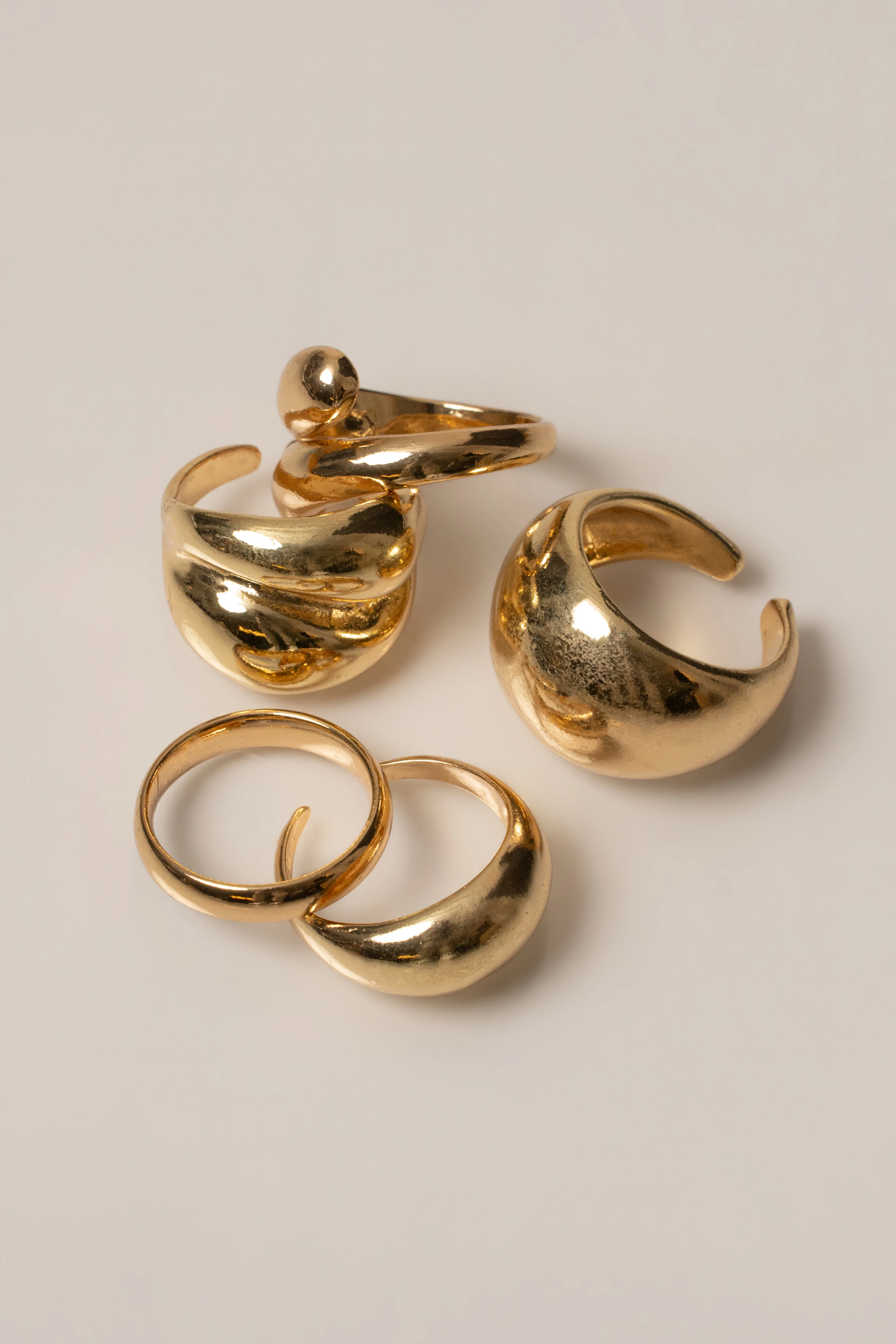 Gold Talia Ring Set