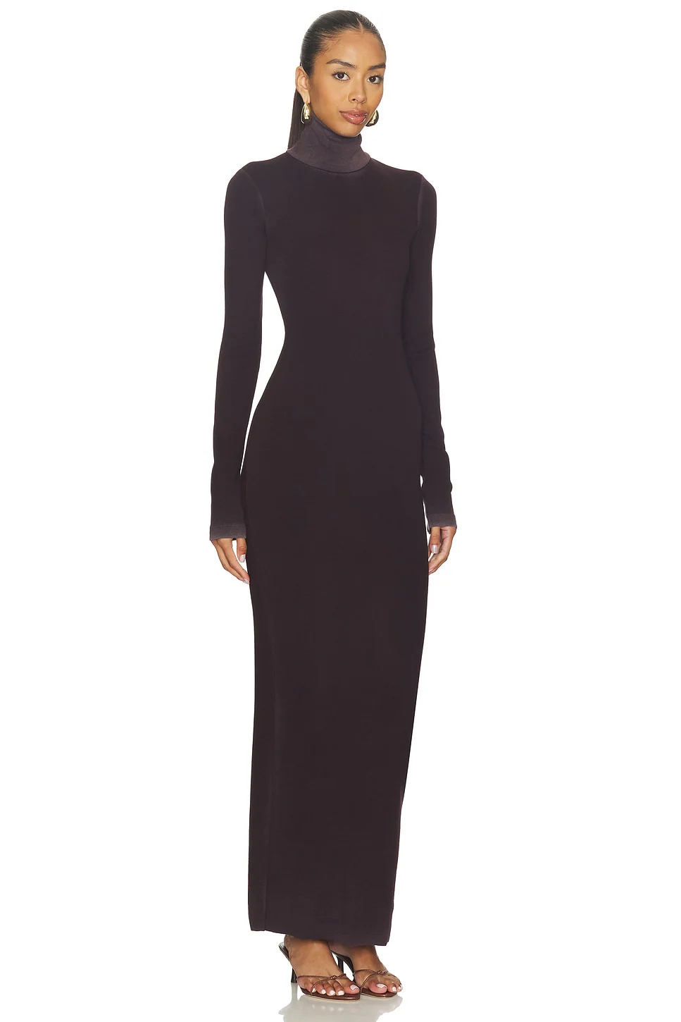 Verona Turtleneck Maxi Dress