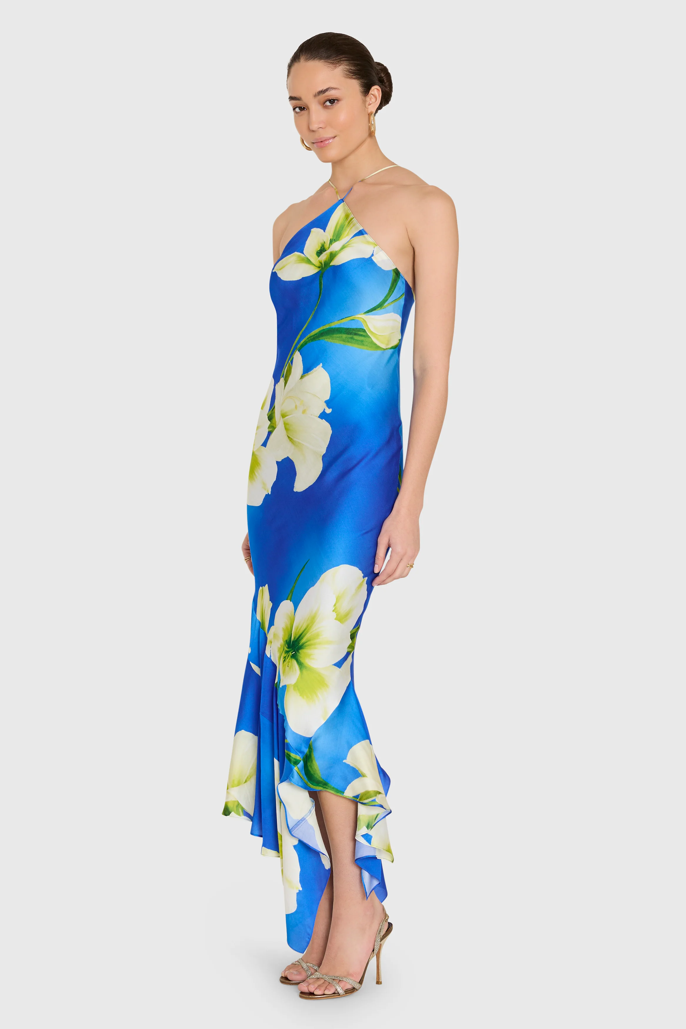 Gabriella Midi Dress In Mallorca
