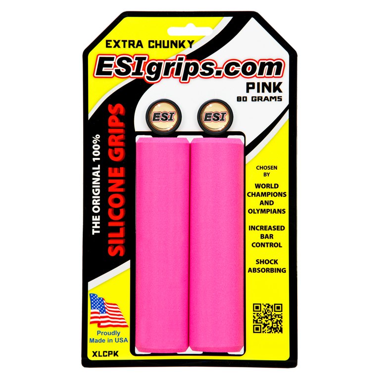 ESI Grips Extra Chunky Handlebar Grips - Pink