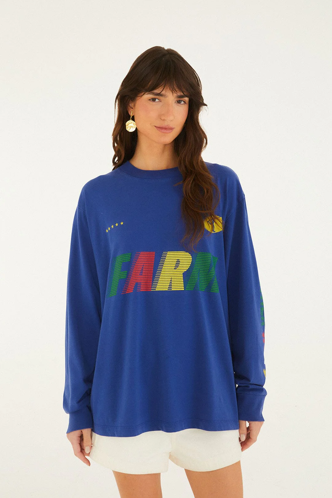 Blue Together We Play Long Sleeve T-Shirt