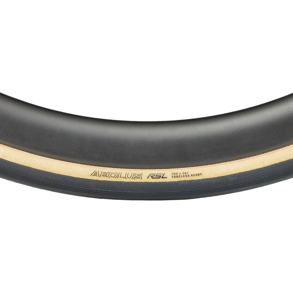 Bontrager Aeolus RSL TLR Cotton Folding Tire - 26-622 | black/tan