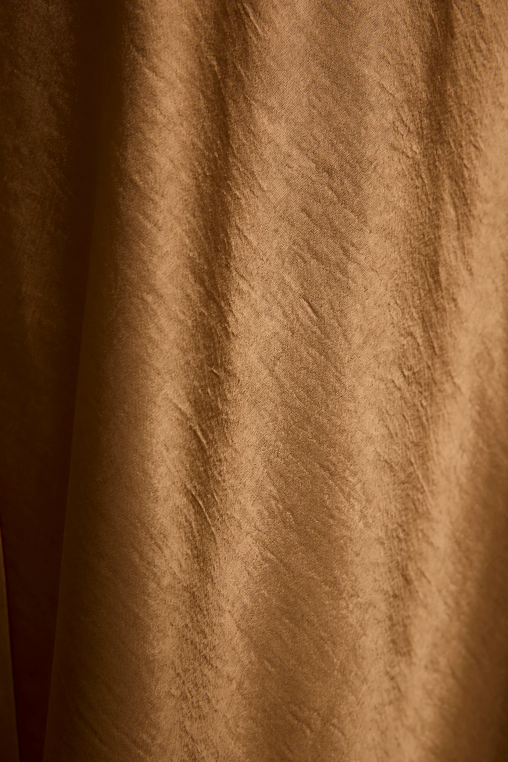 Natalia Bronze Satin Maxi Dress