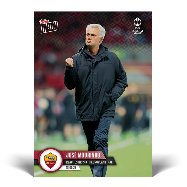 Topps UK - Reaches his sixth European final - EL TOPPS NOW® Card #52