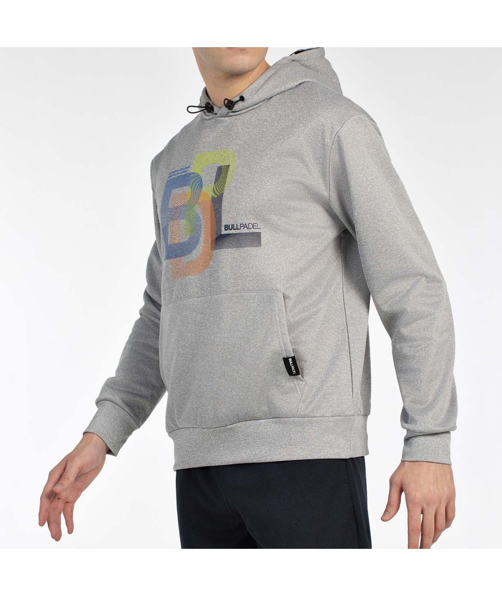 SWEATSHIRT BULLPADEL GONDO GREY MEDIO VIGORE