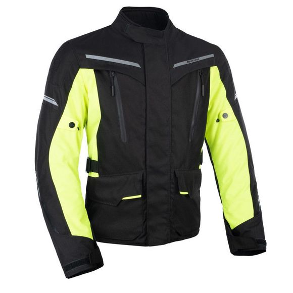 Metro 2.0 Oxford Motorcycle Jacket - Black / YellowRef: OD0291