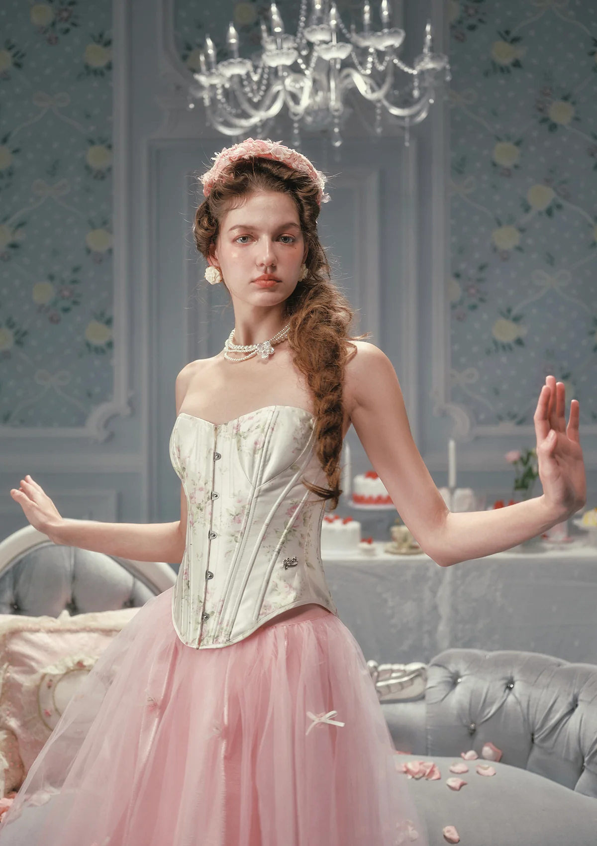 Love Flower Notes Corset