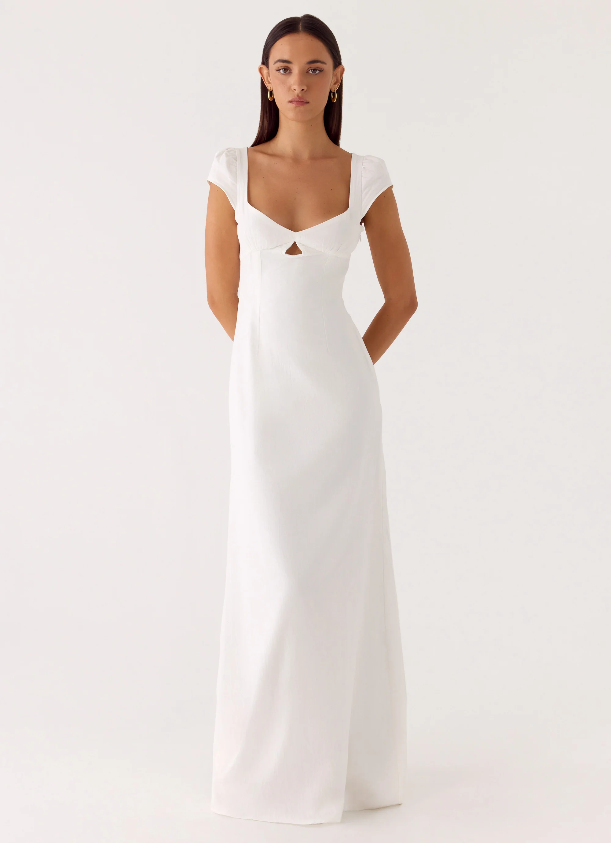 Never Really Over Maxi Dress - White
