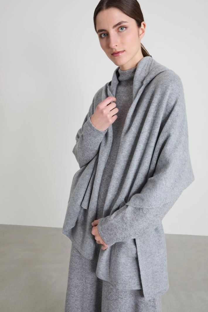 Cashmere shawl - GREY