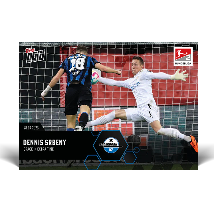 Topps UK - Brace in extra time - Bundesliga TOPPS NOW® Card #189