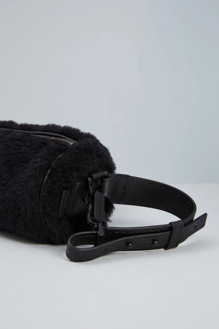 Alpaca cylinder bag - BLACK