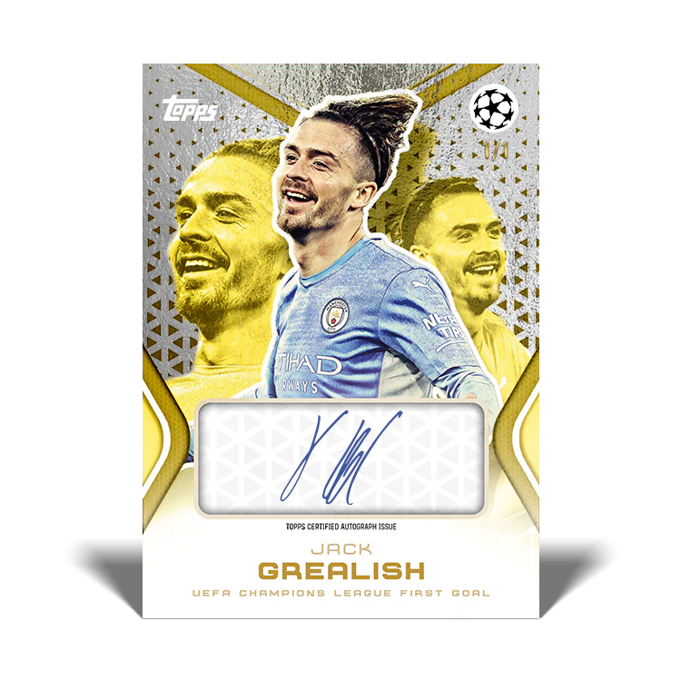 Topps UK - Topps Grealish Platinum Curated Set