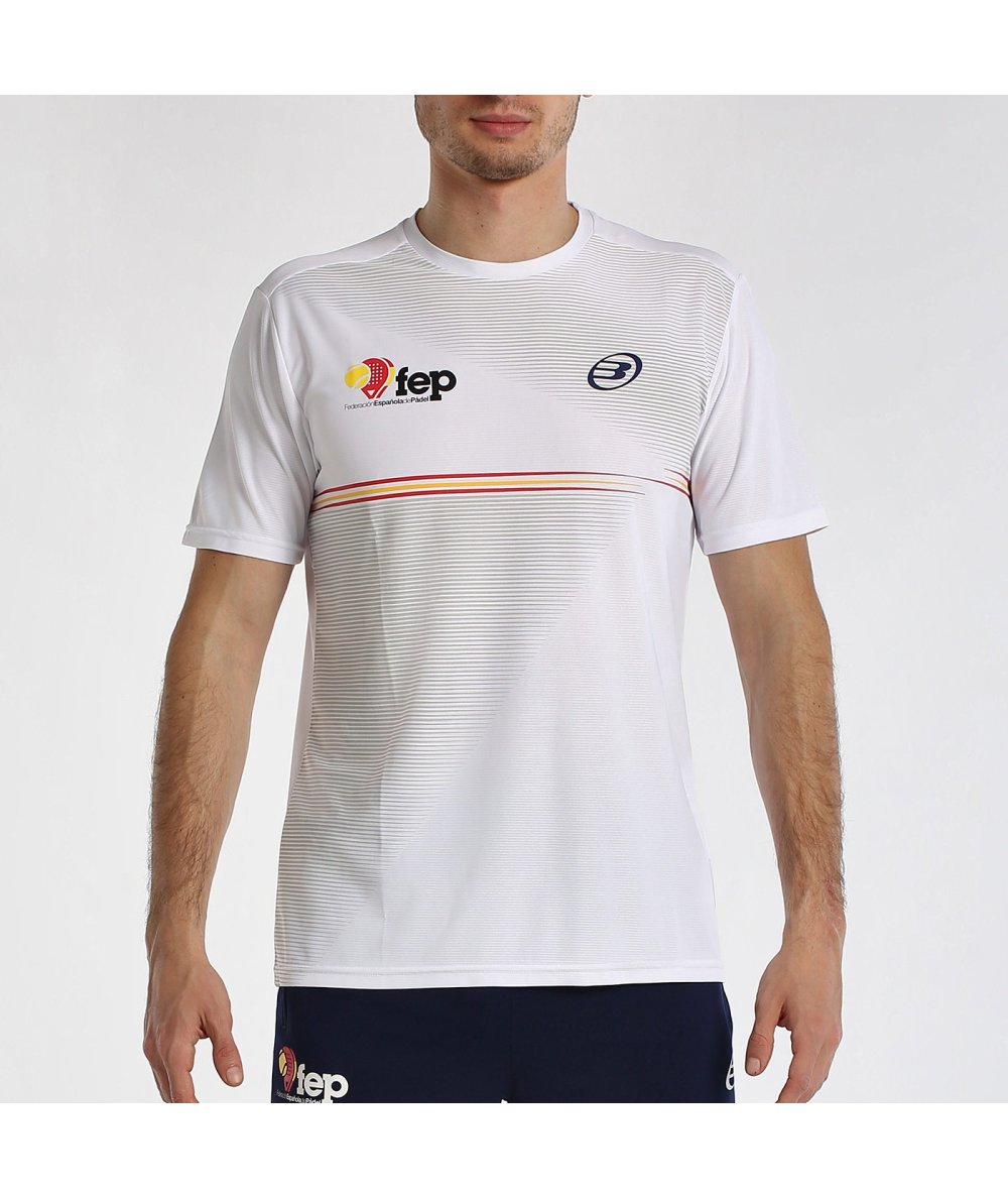 T-SHIRT BULLPADEL FANG WHITE