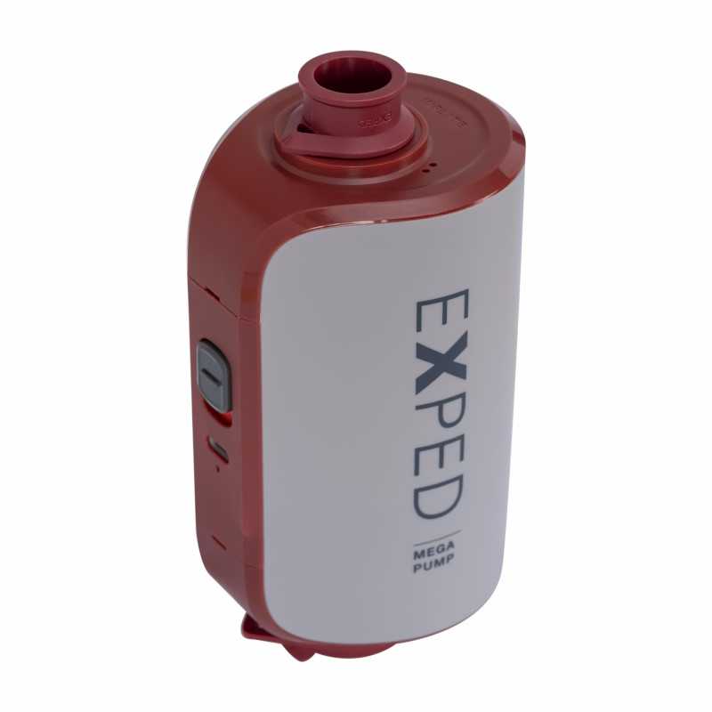 Exped Mega Pump - granite / burgundy