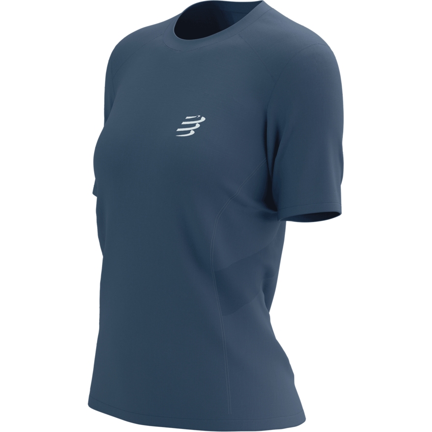 Compressport Performance Running T-Shirt Women - indigo