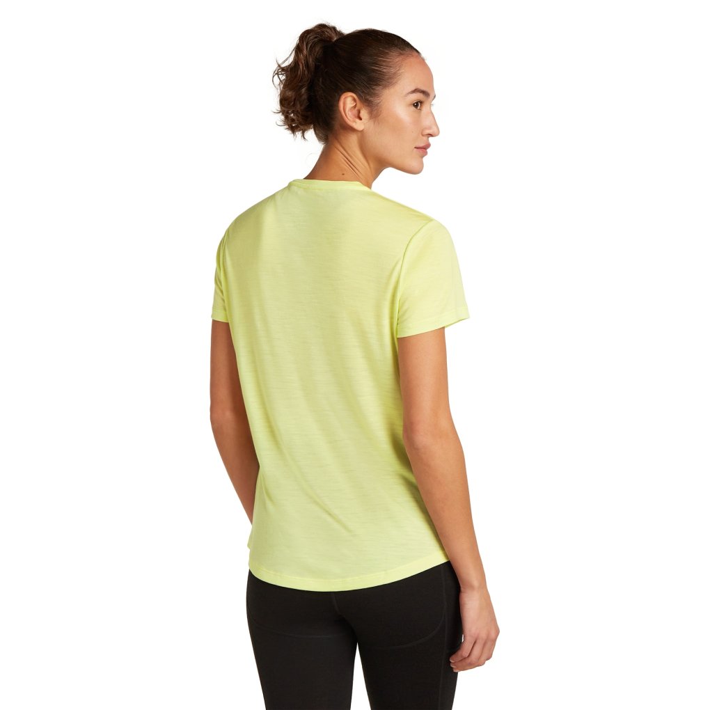 Icebreaker Merino 125 Cool-Lite™ Sphere III Short Sleeve Tee Women - Citrine
