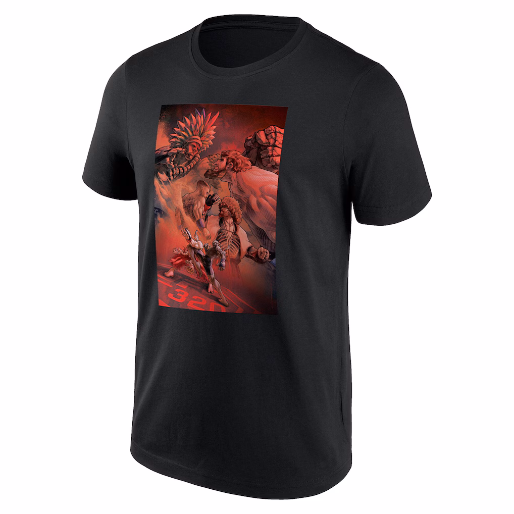 UFC 320 Artist Series T-Shirt - Black - Mens