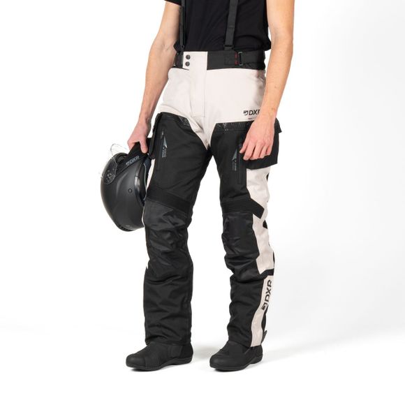 Dxr Roadtrip Pant - Black / Gray Motorcycle PantsRef: DXR0204