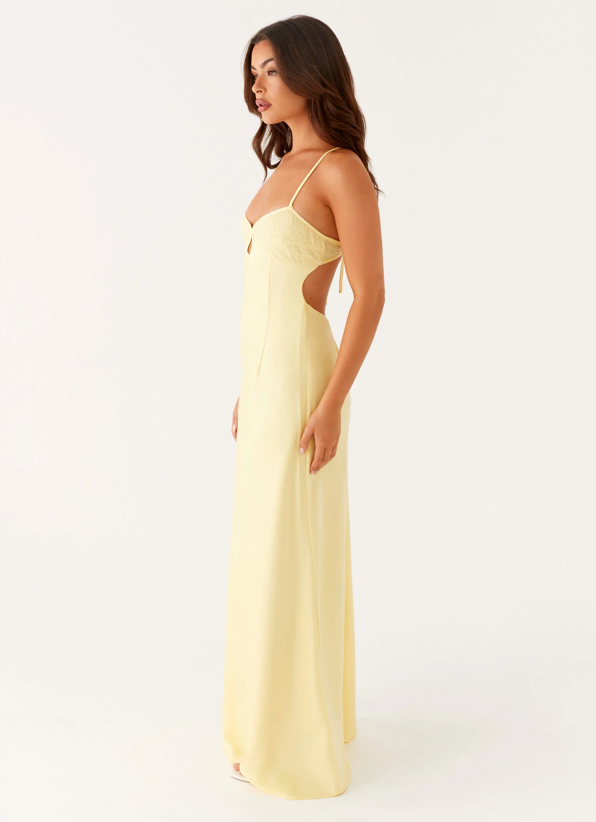 Joanie Maxi Dress - Yellow