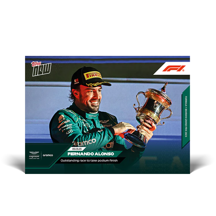 Topps UK - 4 Card Bundle - F1 TOPPS NOW® Card #001-#004