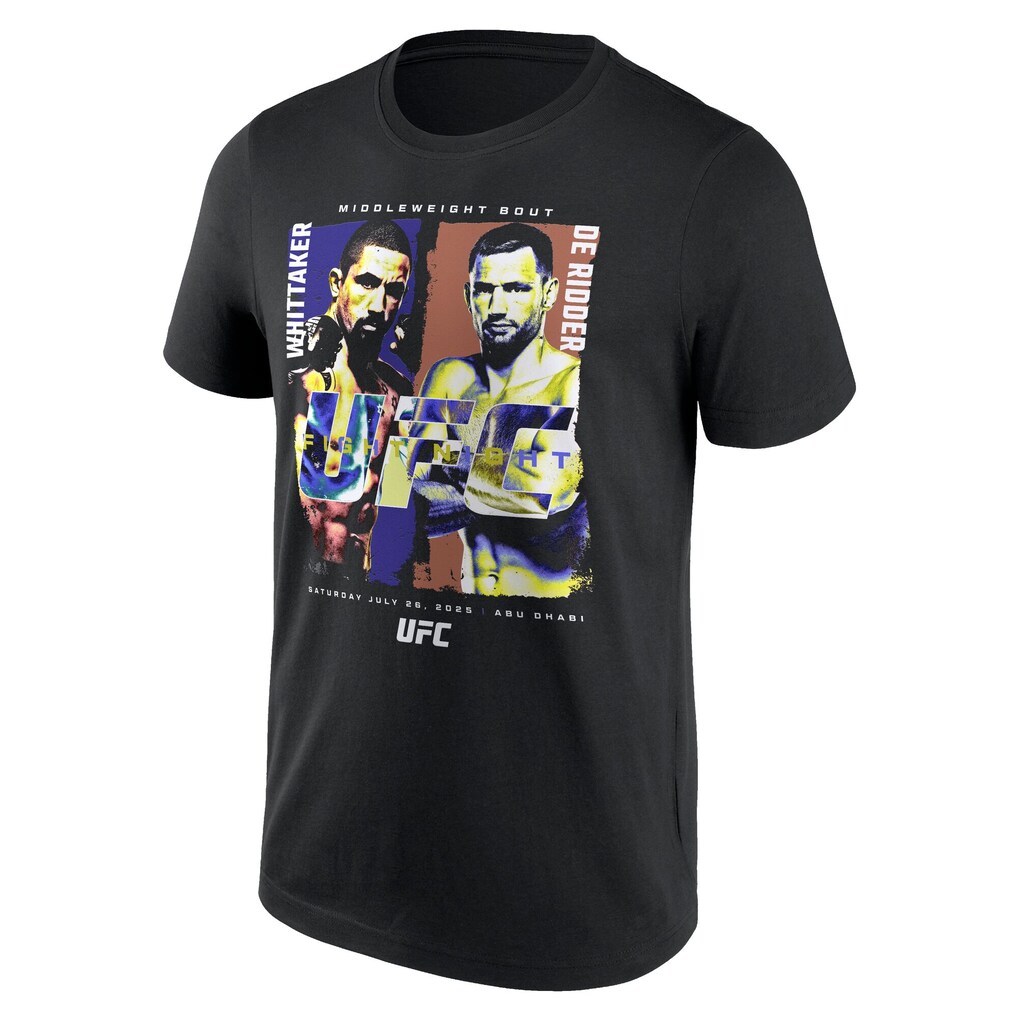 UFC Fight Night 193 Abu Dhabi Match Up T-Shirt - Black - Mens